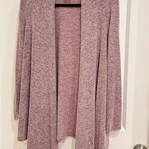 Philosophy Dusty Pink Open Front Cardigan